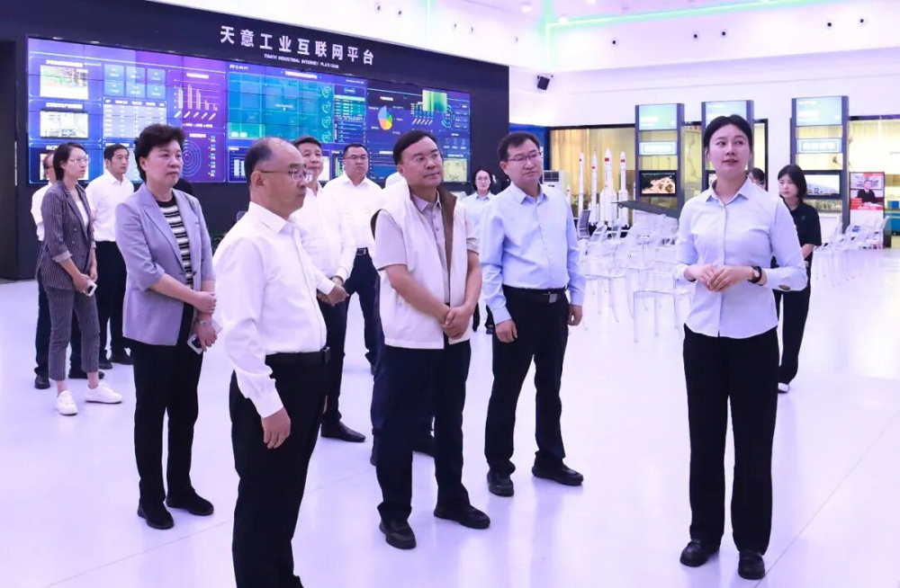 省政协副主席宋永祥一行莅临天意集团调研指导